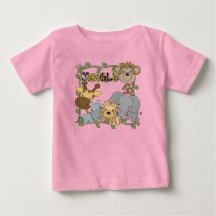 Baby Jungle Animals Tshirts and Gifts