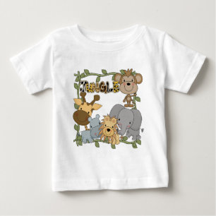 Baby Jungle Animals Tshirts and Gifts