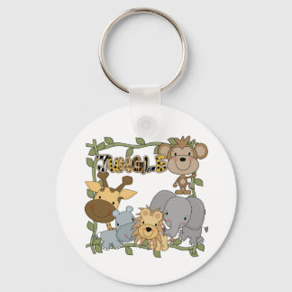 Baby Jungle Animals Tshirts and Gifts Key Ring