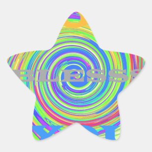 Baby Kids God Bless You..png Star Sticker