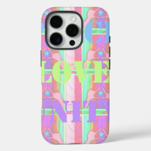 Baby Kids  Peace Love Unity Hakuna Matata design.p iPhone 16 Pro Case