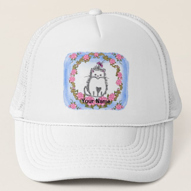 Baby Kitten Cat  Hat (Front)
