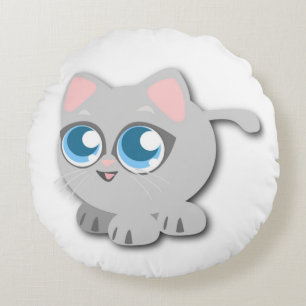 BABY KITTY ROUND CUSHION