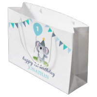 Baby Koala Balloon Party Flag Birthday