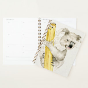 Baby Koala   Cute & Furry Planner