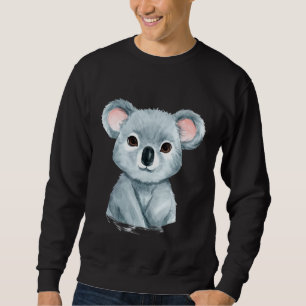 Baby Koala Joey Watercolor Sweatshirt