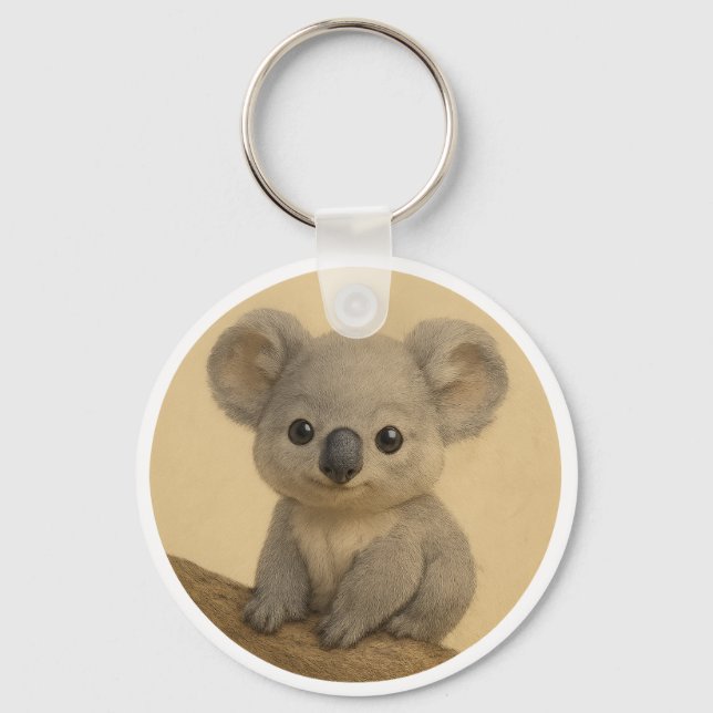 Baby koala key ring (Front)