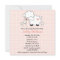 Baby Lamb Baby Shower Invitations Pink Gingham