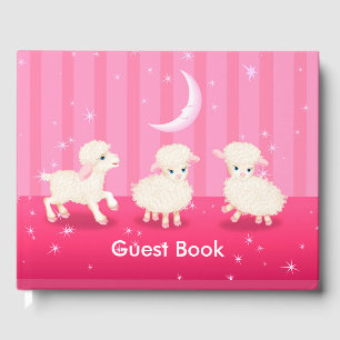 Baby Lamb Guest Book