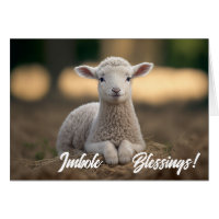 Baby Lamb Imbolc Blessings