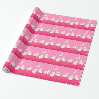 Baby Lambs Wrapping Paper