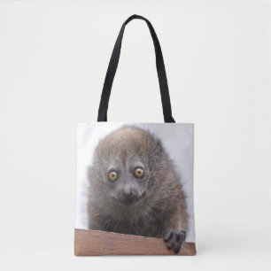 Baby Lemur All Over Print Bag