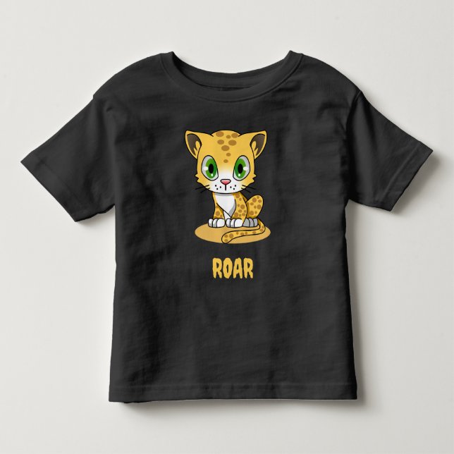 Baby leopard toddler T-shirt (Front)