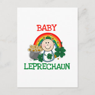 Baby Leprechaun Tshirts and Gifts Postcard