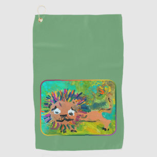 Baby Lion "Art by Kids" Golf Towel