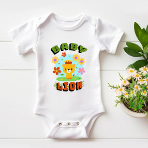 Baby lion bodysuit