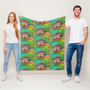 Baby Lion Fleece Blanket