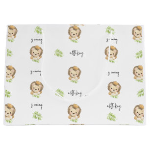 baby lion king safari animals large gift bag