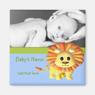 Baby Lion/ Photo Magnet