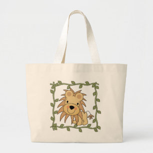 Baby Lion T-shirts and Gifts Large Tote Bag