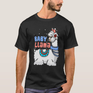 Baby Llama Matching Family Christmas Pyjamas Gifts T-Shirt