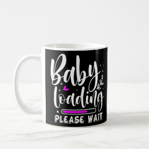 Baby Loading 2022 Funny Pregnancy Announce Mother  Coffee Mug