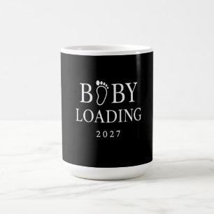 Baby Loading 2027 Funny Pregnancy Reveal Coffee Mug