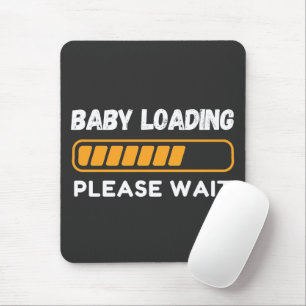 Baby Loading Funny Pregnancy Quote Mouse Mat