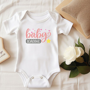 Baby Loading Pregnancy Announcement Bodysuit