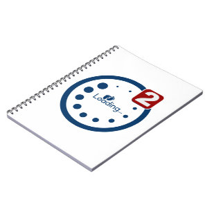 Baby Loading , Twin Notification Notebook