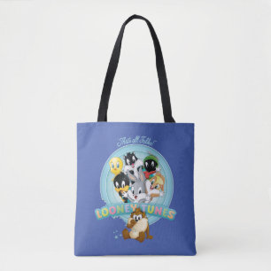 Baby LOONEY TUNES™ Logo   That's All Folks Tote Bag