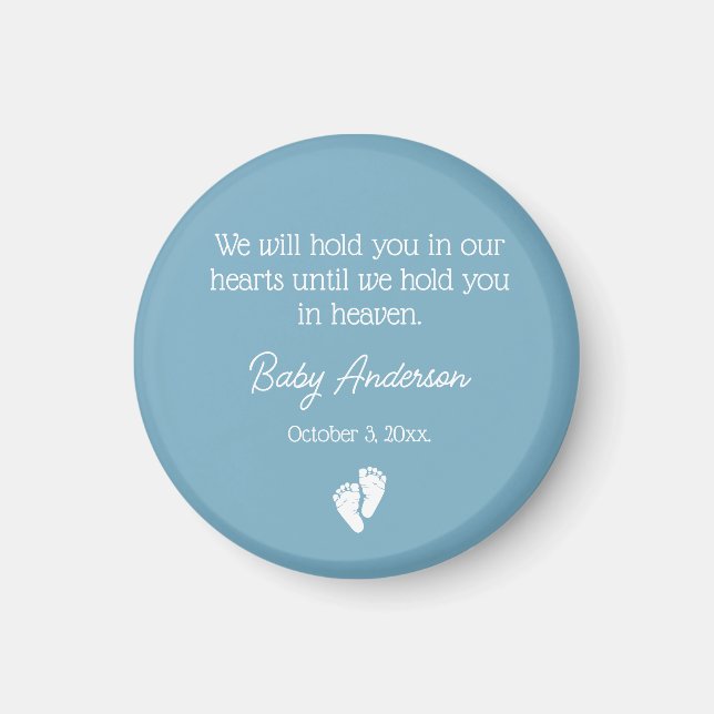 Baby Loss and Miscarriage Memorial Magnet (Front)