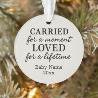 Baby Loss Memorial Simple Ornament