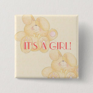BABY LOVE COLLECTION 15 CM SQUARE BADGE