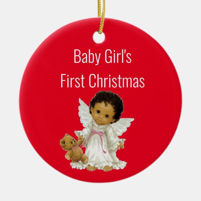 Baby Love Collection Ceramic Tree Decoration (Front)