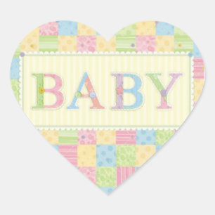 BABY LOVE COLLECTION HEART STICKER