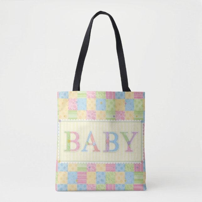 BABY LOVE COLLECTION LARGE TOTE BAG (Front)