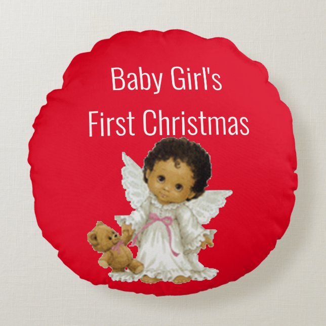 Baby Love Collection Round Cushion (Front)