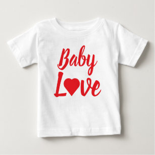 Baby Love Heart Baby T-Shirt