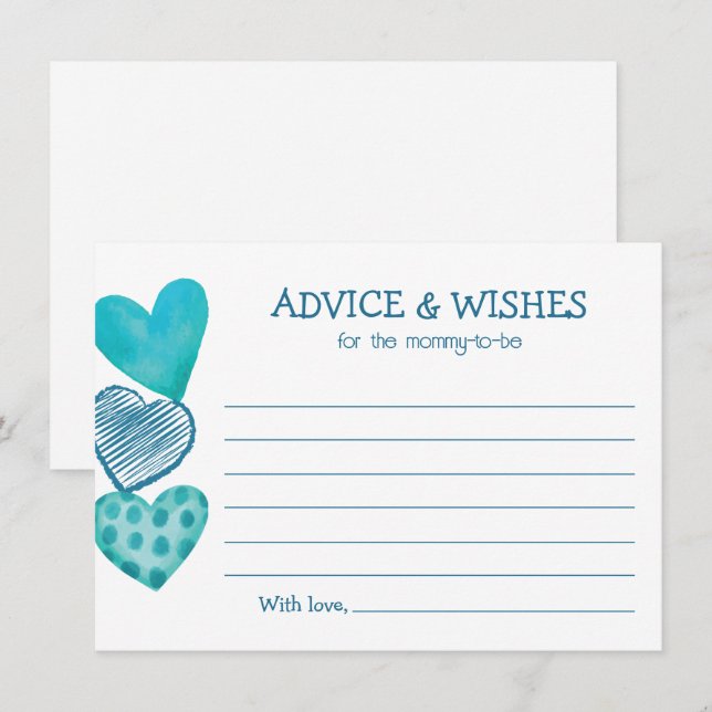 Baby Love Valentine's Theme Baby Shower Invitation (Front/Back)