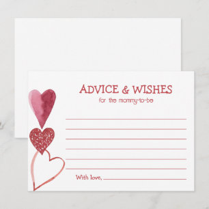 Baby Love Valentine's Theme Baby Shower Invitation