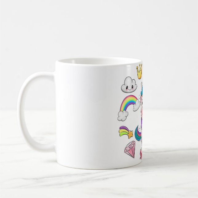 BABY LUCKY UNICORN MUG FOR SWEET GIRLS (Left)