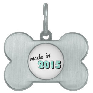 Baby Made In 2016 Pet Name Tag