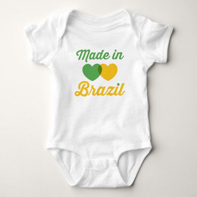Baby Made in Brazil Bodysuit (Front)