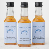 Baby Making Potion Baby Shower Favour Blue Mini
