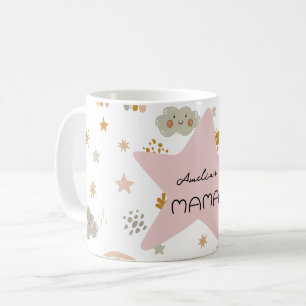 Baby Mama Boho Rainbows Weather Coffee Mug