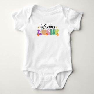 Baby Mamluco Feeling Lucky Bodysuit