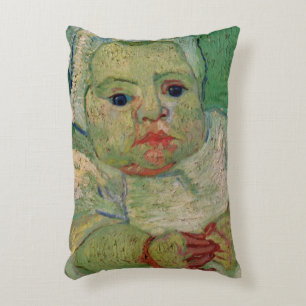 Baby Marcelle Roulin by Vincent van Gogh Decorative Cushion