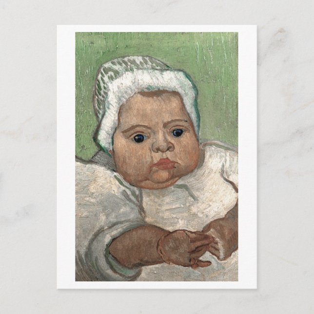 Baby Marcelle Roulin, Vincent van Gogh Postcard (Front)