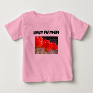 Baby Mayhem Toddler Infant Tees Funny Humour